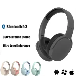 Wireless Headset Bluetooth-compatible Earphone, Foldable Portable Design, Ultra-Long Battery Life Music Earphones Noise Cancelling, Surround Sound Headset, Fashion Wireless Headset