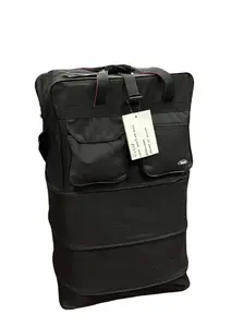 XXL 36" Rolling Duffel Bag with 6 Wheels – Heavy Duty Expandable Travel Luggage Traveling Bag