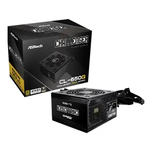 ASRock CL-650G 650 W ATX3.1 80 PLUS GOLD Certified Non-Modular Power Supply