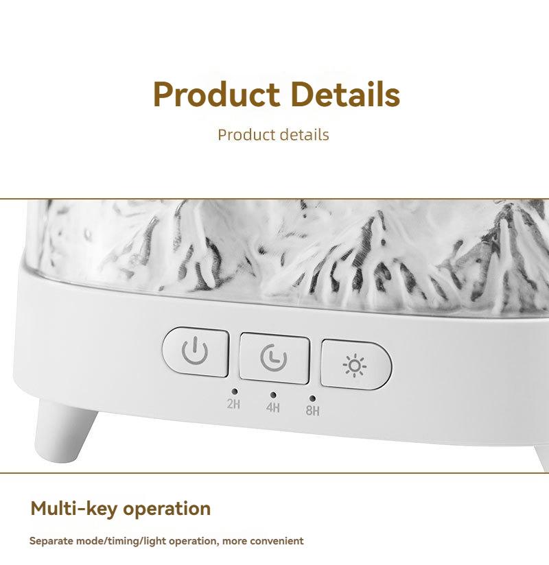 Simulated Planet Galaxy Aromatherapy Diffuser Home Use Multicolor Flame Fragrance Machine USB Humidifier