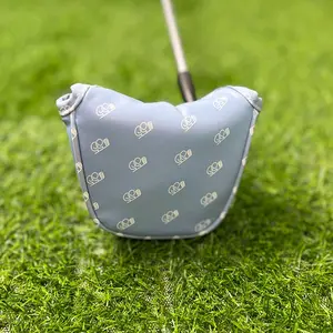 Golf Club Head Covers, Protective Sleeve, Drive PU Waterproof Material, Better Protection, Blue Utility, Simple Style, Golf Accessory, Golf Equipment