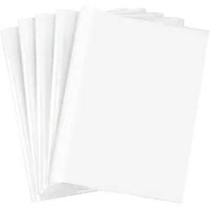 10 Pieces 21x30cm Transparent Waterproof Plastic Book Covers, Book Sleeve Notebook Protector for Books