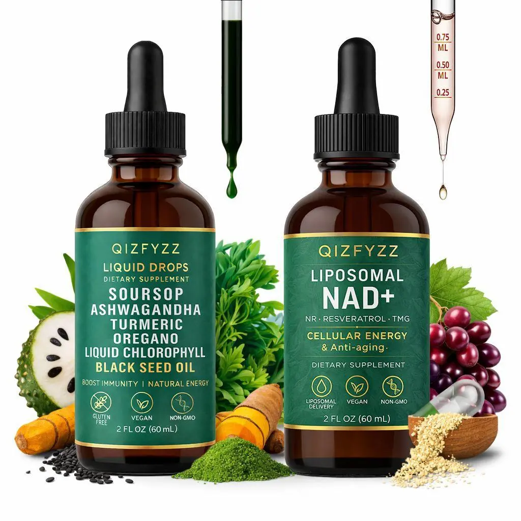 summervibes Herbal Nutritional Drops Combination｜Annona Plant Extract + Liposome NAD+｜Cellular Energy · Healthy Anti-Aging