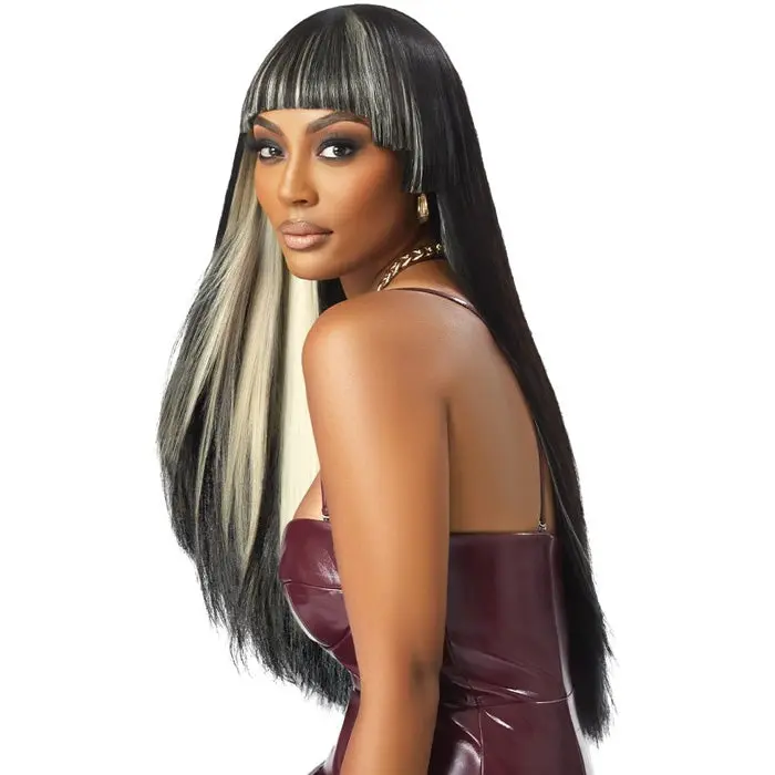 Outre Duvessa Remi Human Hair Yaki Weave 10S" - 18"