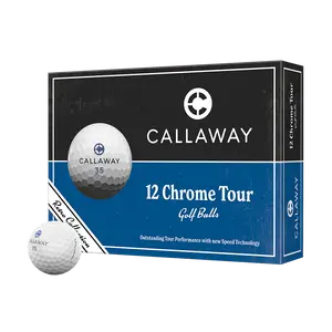 Callaway Golf Chrome Tour Retro Golf Balls in White