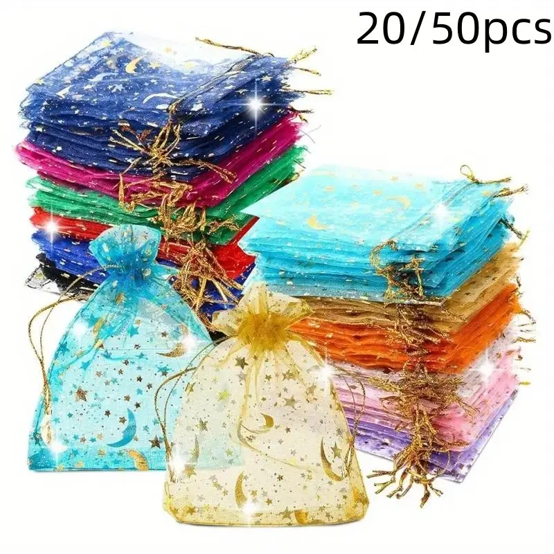 Random Color Mesh Gift Bag with Drawstring, Colorful Candy Bag, Candy Bags for Party Favors, Gift Wrapping Bag for Party, Wedding, Birthday, Party Favors Festival, Party Gift Packs, Gift Pouch, Goody Bags