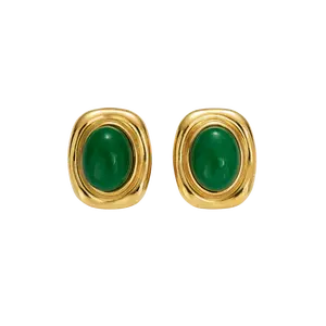 Emerald Studs