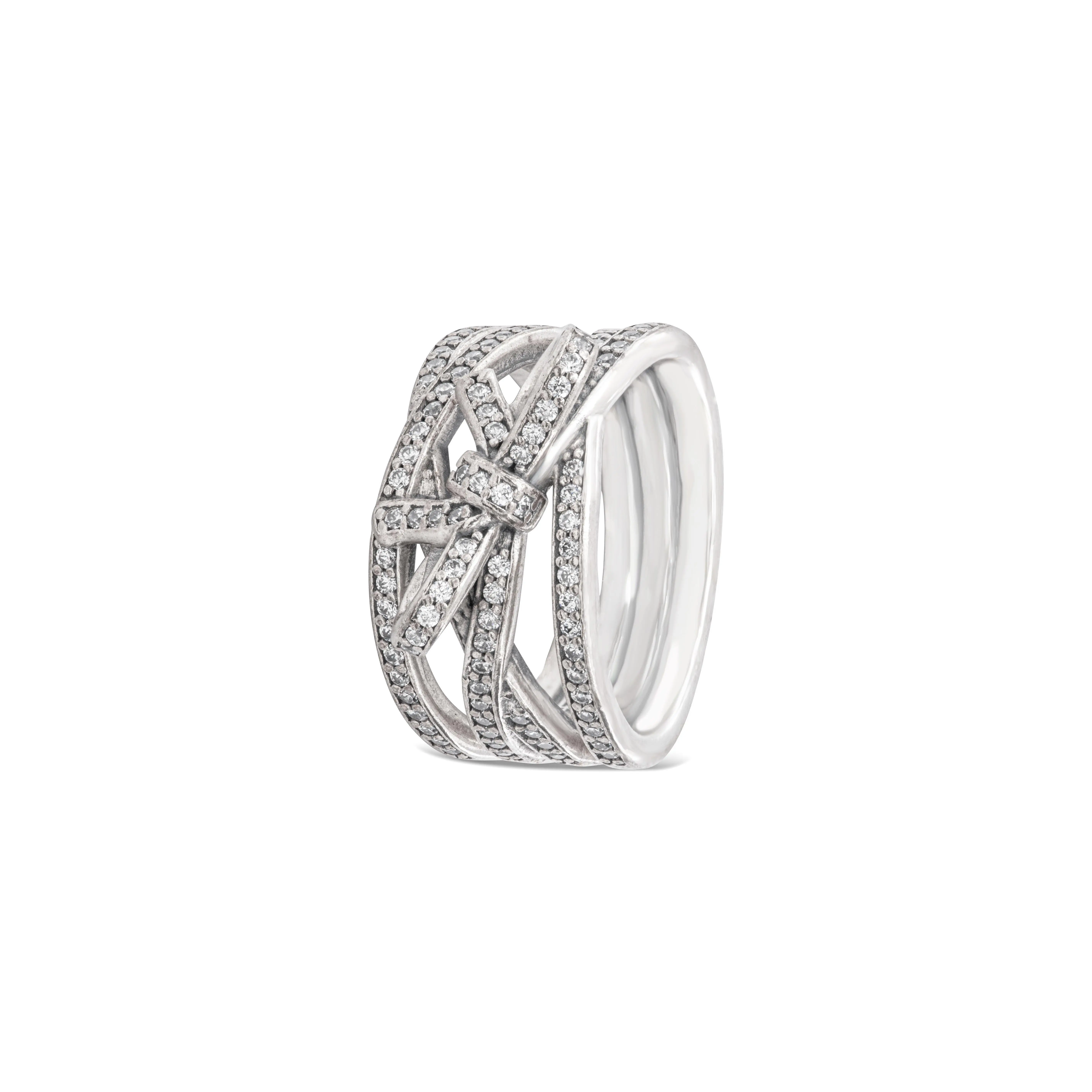 PANDORA Delicate Sentiments Clear CZ Ring 190995CZ