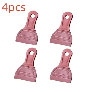 4pcs Small Scraper Squeegees for Screen Printing, Ideal for Chalk Paste and Ink Application (Home Care Supplies)