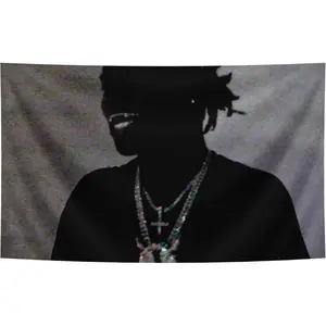 Tapestry  Hip Pop Music Album Tapestry Ken American Rapper Carson Flag Banner Funny Man Cave Wall