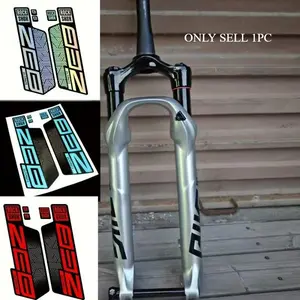 1SET Street Trendy Cycling Hardcore Modification Logo Sticker Decals Stick on mountain bike forks or cycling modification backpacks, this multi-color ROCK SHOX ZEB decor instantly has a professional modification vibe, mountain bike enthusiasts