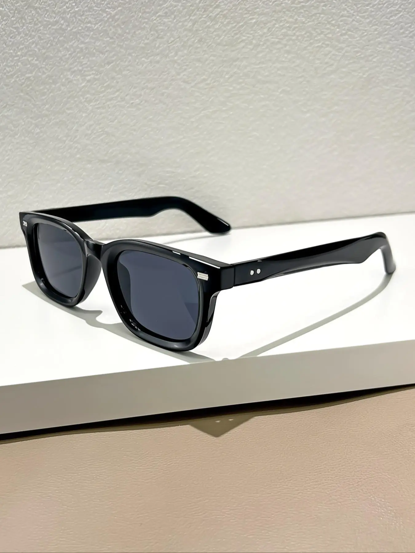 Women's Vintage Oversized Square Frame Sunglasses, Trendy Casual UV400 Sunglasses for Everyday Use, Fashion Accessories for Outdoor Activities, Summer Trendy Sunglasses, Fashionable Sunglasses, Trendy Shades