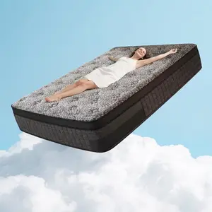 【SummerWins 】12/14 Inch Twin, Full, Queen, Memory Foam And Spring, eight hours of sleep，Hybrid MattressMedium Firmness,  For Home Rooms Hotels, Boxed Halloween ChristmasGift Furniture Ergonomic queen size mattress Interior Modern，Father's Day Gift s