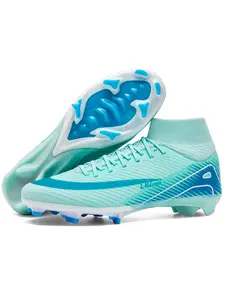 New Boys' Youth Student Grass Ag Long Stud Soccer Shoes, High-Quality Training Speed Football Boots for Teenagers, Men & Women, Soccer Cleats