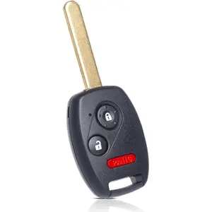 Key Fob Remote Replacement Fits Honda CRV 2007 2008 2009 2010 2011 2012 2013/CRZ 2007-2014 2015/Fit/Insight/Accord Coupe/Crosstour MLBHLIK-1T Keyless Entry
