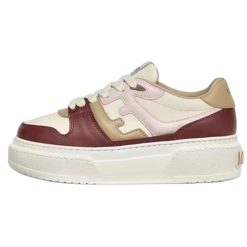 FENDI Women's White Leather Casual Platform Footwear - 5cm Sole Trending Sneakers, Maison Mihara Verifiable with Credentials & Global Authentication Support