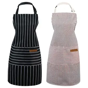 2 Pack Apron - Unisex, Adjustable Bib Kitchen Apron, Cooking Apron, Aprons for Women Men with Pockets, Chef Aprons Baking Gift
