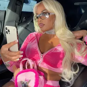 Tinashe Human Hair Glueless Blonde 613 200% Density Pre-Bleached Knots Honey Blonde Wig  Pre-cut 6x5 HD Lace Closure Wigs