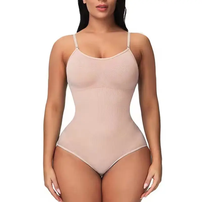 Sleek Strap Bodysuit Ultimate Compression Body Shaper for a Sculpted Silhouette.