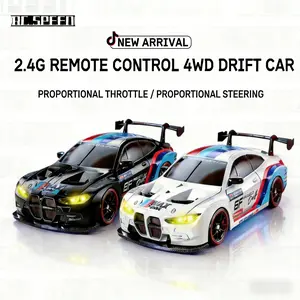 RC Speed 4WD RC Drift Car with Dual Batteries, 2.4G Remote, Dual Tires, Proportional Throttle, for Kids Teens & RC Enthusiasts