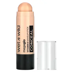 wet n wild MegaGlo, Vitamin E Makeup Stick, Conceal, 808 Nude For Thought, 0.21 oz (6 g)