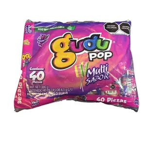 Gudu Pop Paletas - Taffy Mexican Lollipops Snack Candy