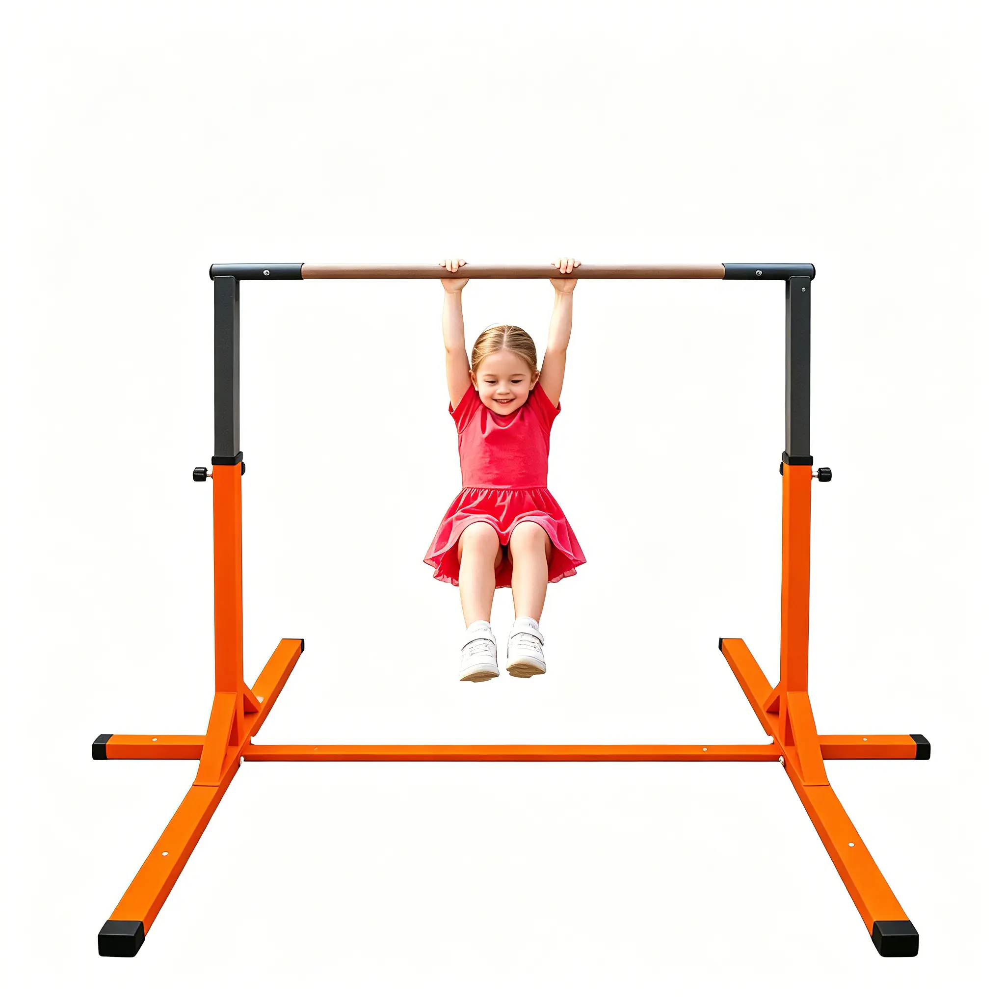Adjustable Gymnastics Bar for Kids, Corrosion-Resistant Metal Indoor Training Equipment with Non-Slip Base for Home Flexibility Training, Special Christmas Gift, Halloween, Thanksgiving, Special Gift, Birthdays