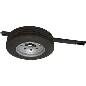 212 MAIN Universal Retract-A-Spare Tire Carrier - Automotive Maintenance Tools, Car Spare Tire Holding Accessory