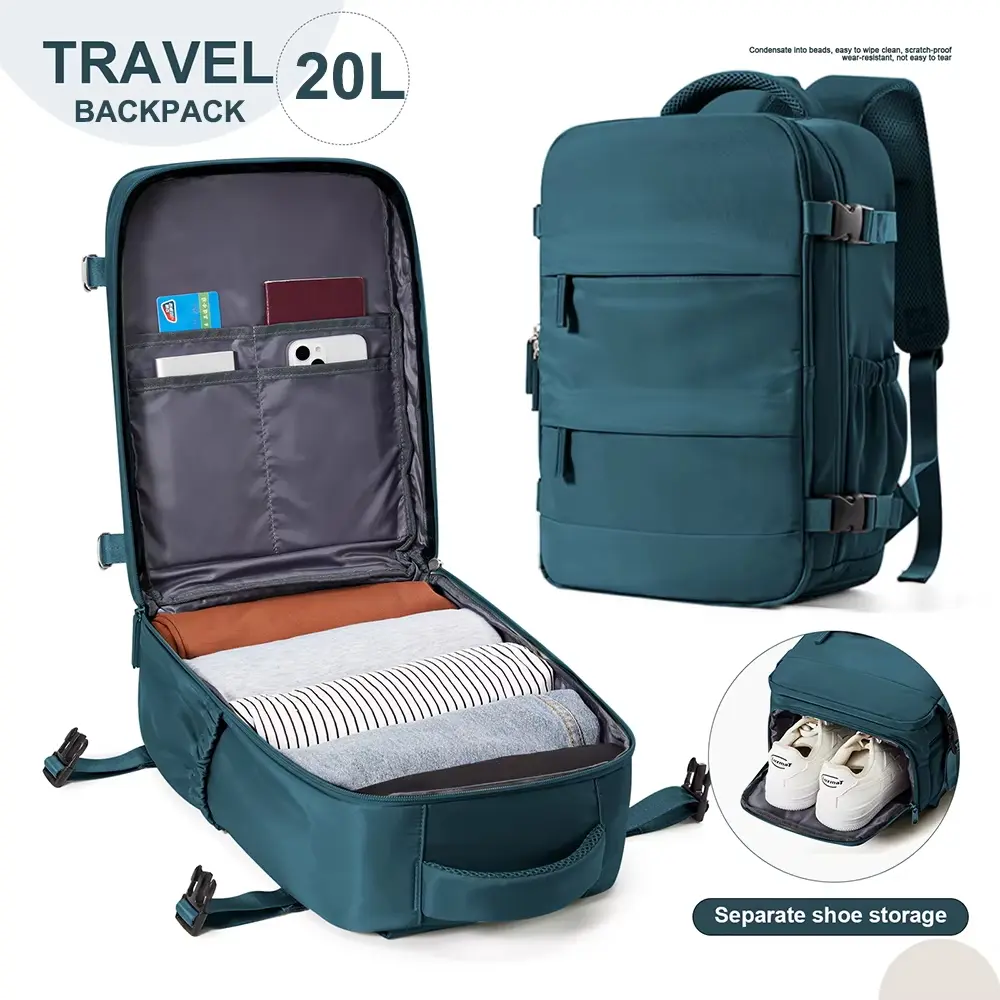 Women Men Hand Luggage Backpack Business Laptop Bag College Travel Backpack Waterproof Carry on Cabin Backpack School Backpack