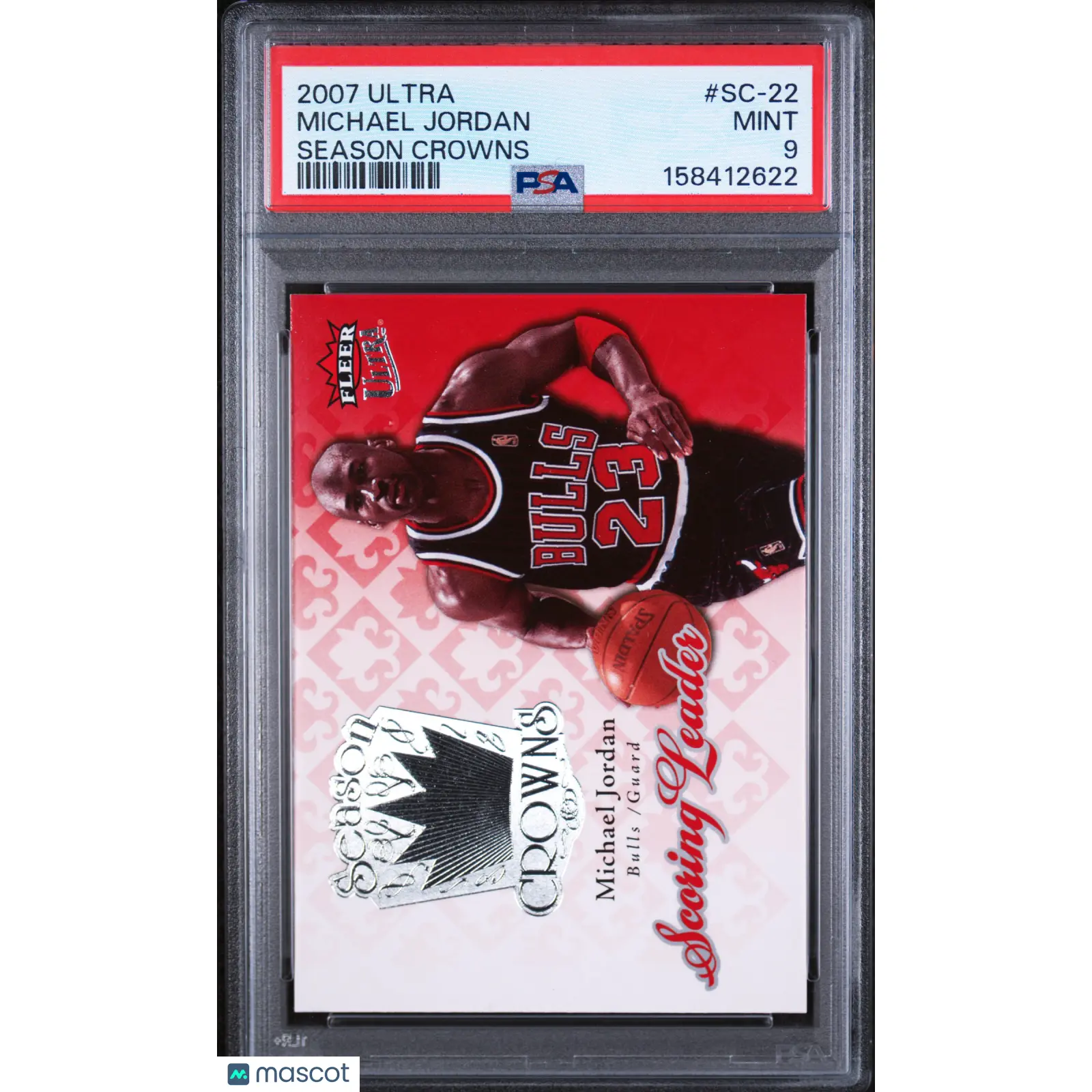 2007 Ultra Season Crowns Michael Jordan #SC-22