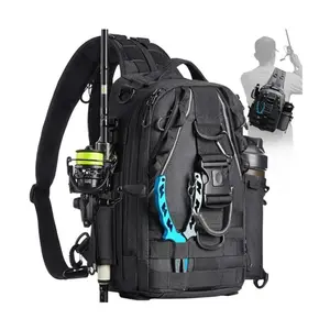 Multi-Functional Fishing Gear Bag, Storage Organizer for Equipment & Tools, Essential Fishing Accessory, Durable and Convenient, Fishing Tackle Organizer