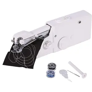 Portable Compact Handheld Sewing Machine, Electric for Beginners, Multifunctional for DIY Clothes, Curtains & Fabrics