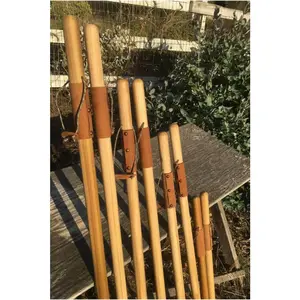 Natural Earth Tones Walking Stick - Hiking Staff