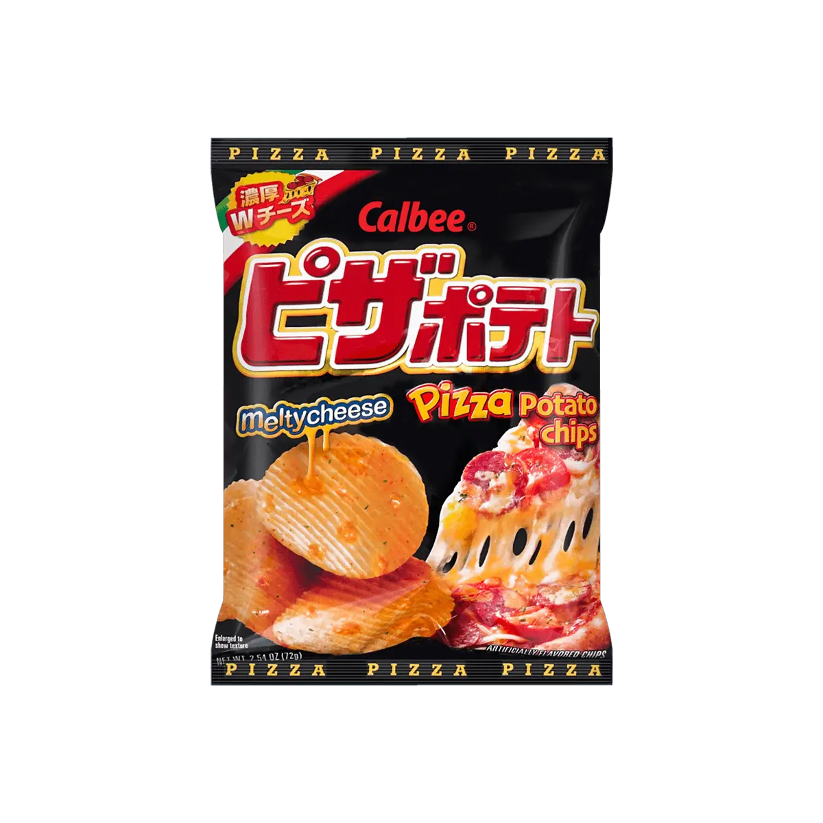 CALBEE CALBEE Pizza Potato Chips, 2.54oz