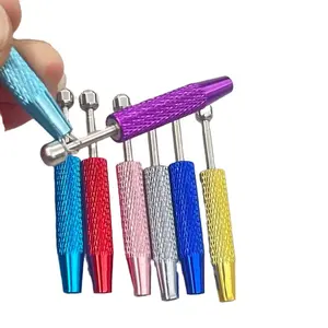 2PCS New Mini Jewelry Tweezer Duo Portable Home Jewel Pickup Tool with 4 Claws, Handheld Metal Gripping Tools for Beading Watch Eyeglass Repair Hardware