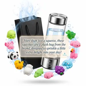 2026 Upgraded Premium Hydrogen Water Bottle Generator - 1700 PPB Glass Portable Hydrogen Water Machine with SPE/PEM Technology, Rechargeable Hydro Bottle, Hydrogen Water Ionizer, Hydro Water Bottle