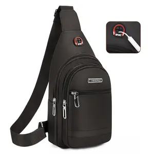 Small Sling Bag Crossbody Bags for Men Women, Chest Daypack Sling Backpack Cross Body Bag Fanny Pack for Hiking Traveling Outdoors