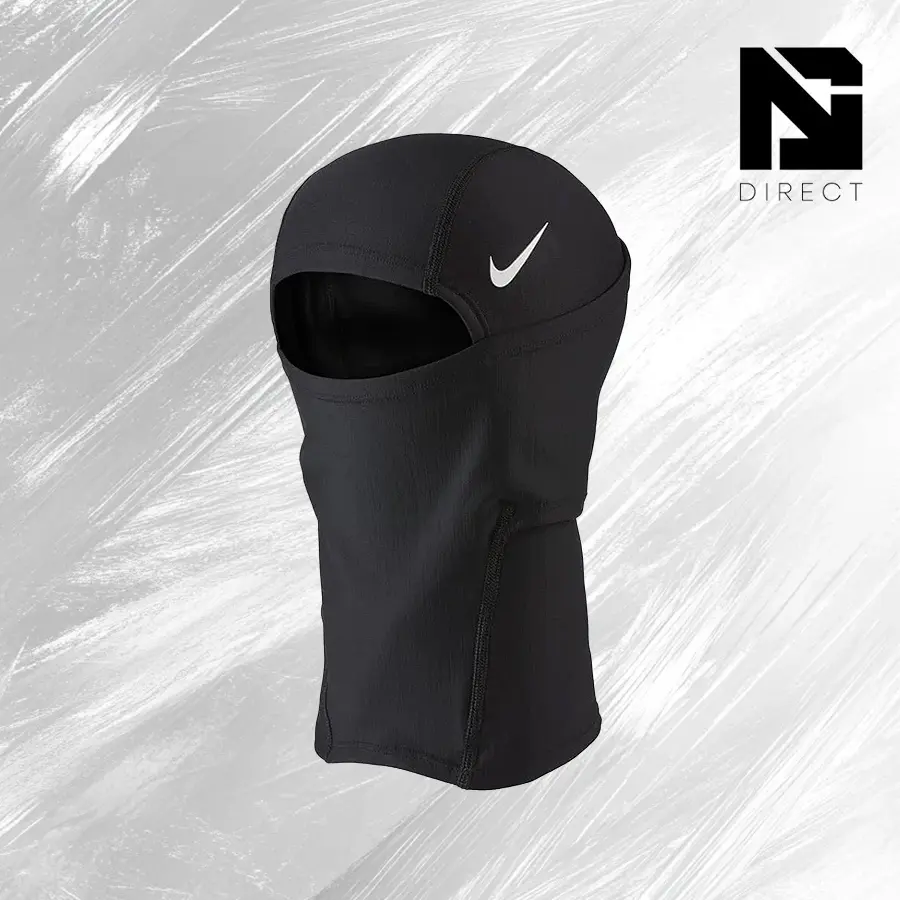Nike Pro THERMA-FIT Hyperwarm Hoodie - Black/White, Back to School Sports Accessory, Model NHK63-058