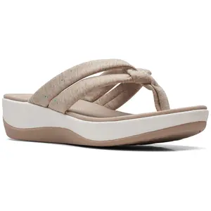 Clarks Cloudsteppers Jersey Thong Sandals - Arla Kaylie