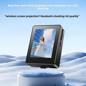 Mobile Phone Wireless Screen Mirroring Device for Live Streaming and Rear Split-Screen, Mobile Phone Rear Selfie Screen Projection