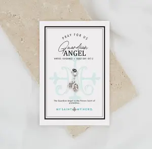 Guardian Angels Medal Charm