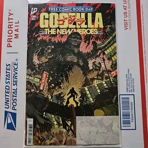 Godzilla The New Heroes FCBD 2025 Free Comic Book Day Edition NM- Condition Collectors Item Bagged Boarded PS0001100001