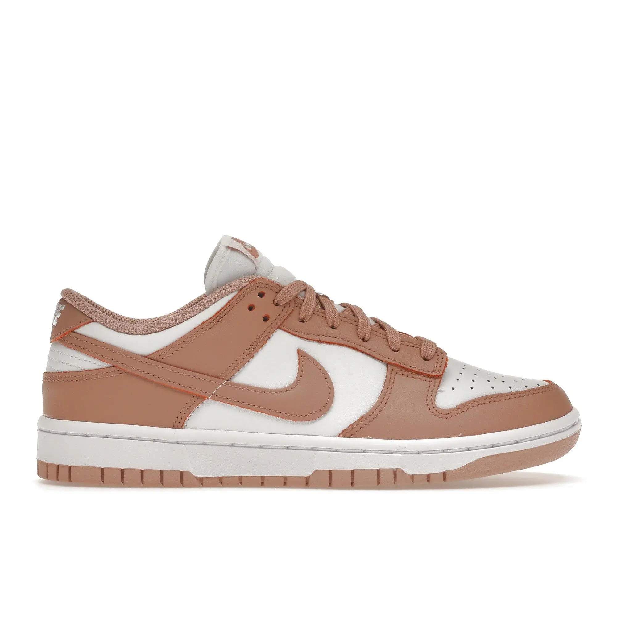 Nike Dunk Low Rose Whisper Womens Sneakers Pink Satin Low Top Casual Shoes DD1503-118