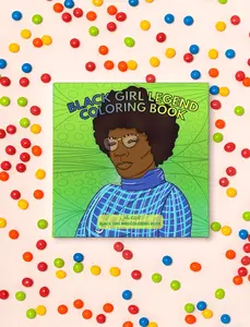 Black Girl Mini: Legend Coloring Book