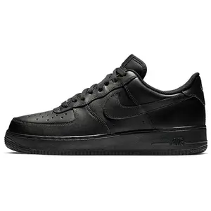 Nike Air Force 1 07 Low-Top Sneakers for Men and Women, Black Warrior Retro Durable Skate Shoes
