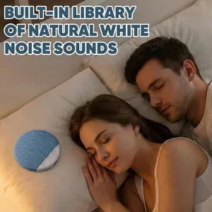 Ultra-Thin Bluetooth Pillow Speaker with Bluetooth 6.0, 3D White Noise, Soft Immersive Sound Field, Air Conduction Audio Design, Pillow Speaker for Bedtime Music & Audiobooks, Headphone-Free Sleep Sound, Compatible with Android & iOS