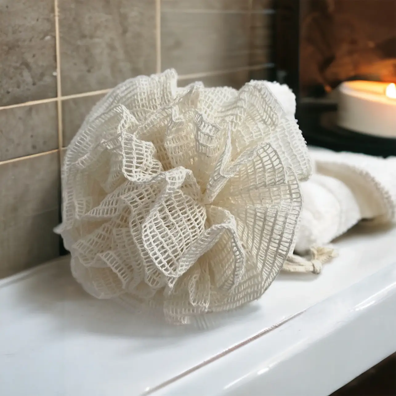Natural Ramie Loofah Organic