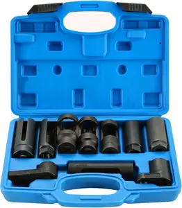 10 count  Sensor Socket Set Sensor Oil  Sending Unit Socket Set Universal Sockets O2 Sensor Tool Set