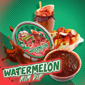 Watermelon Rim Dip – Sweet & Spicy Chamoy Flavor Elevation for your Snacks and Drinks