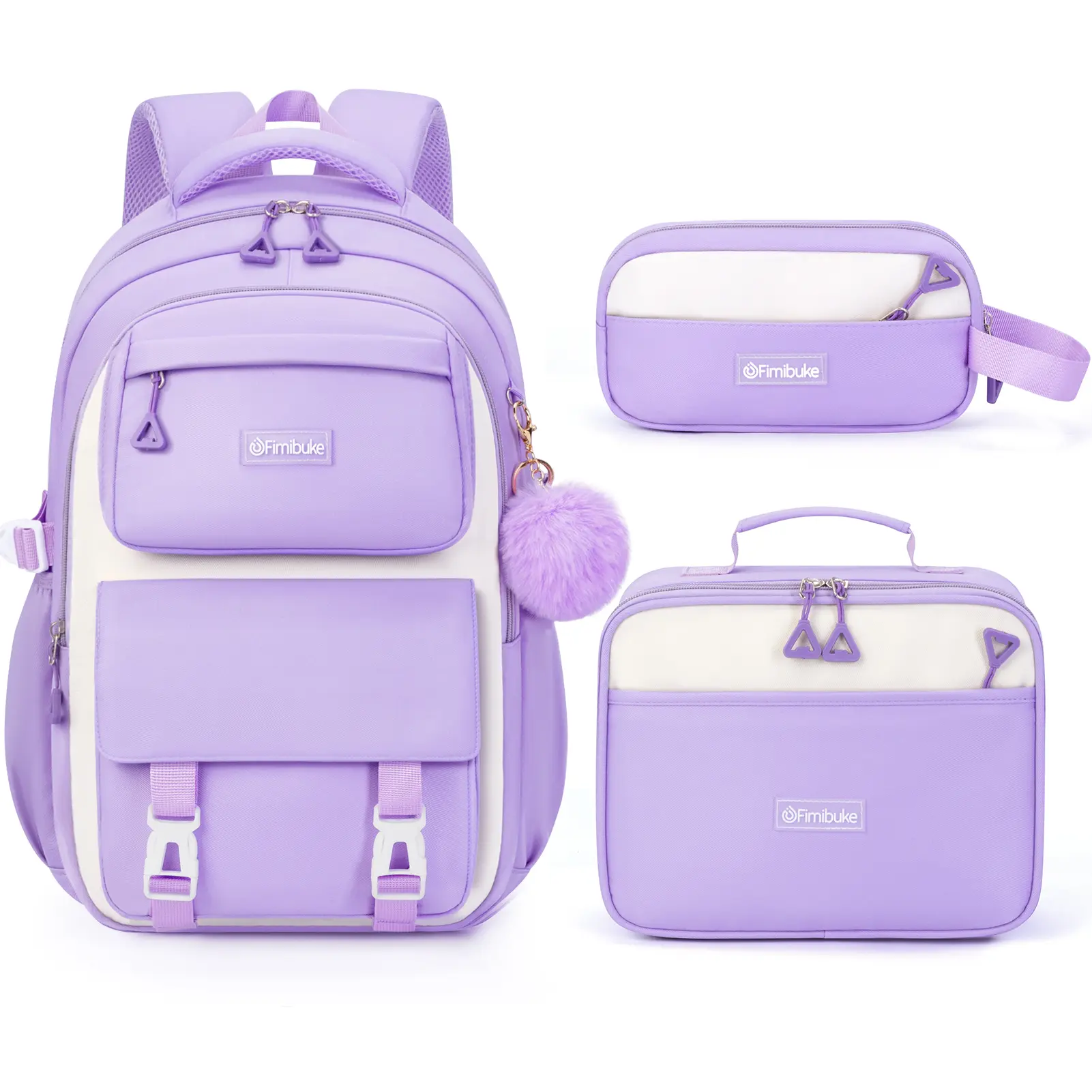 D2 Color Blocked-Purple